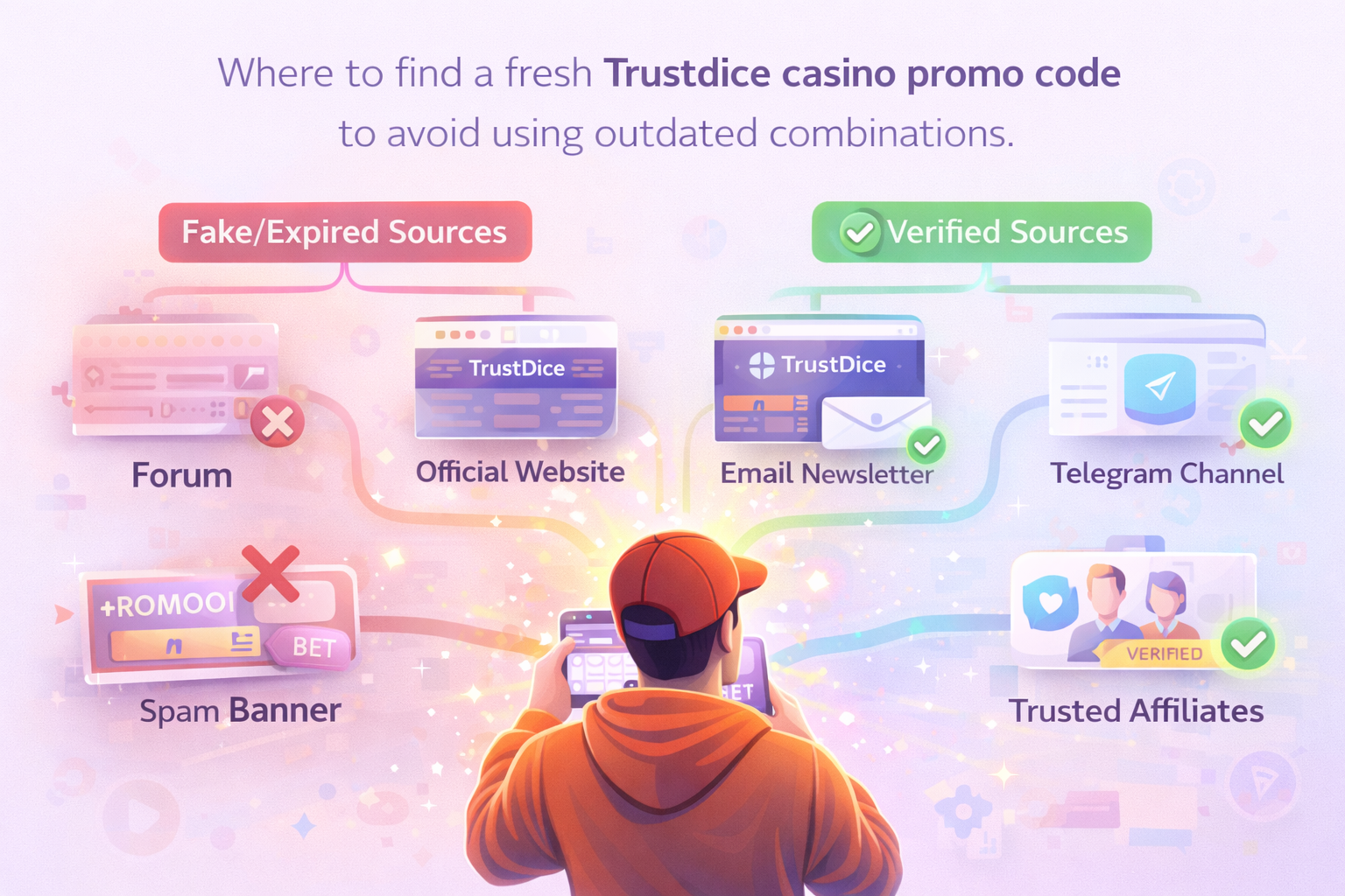 Где найти актуальный промокод Трастдайс казино и проверить что код рабочий